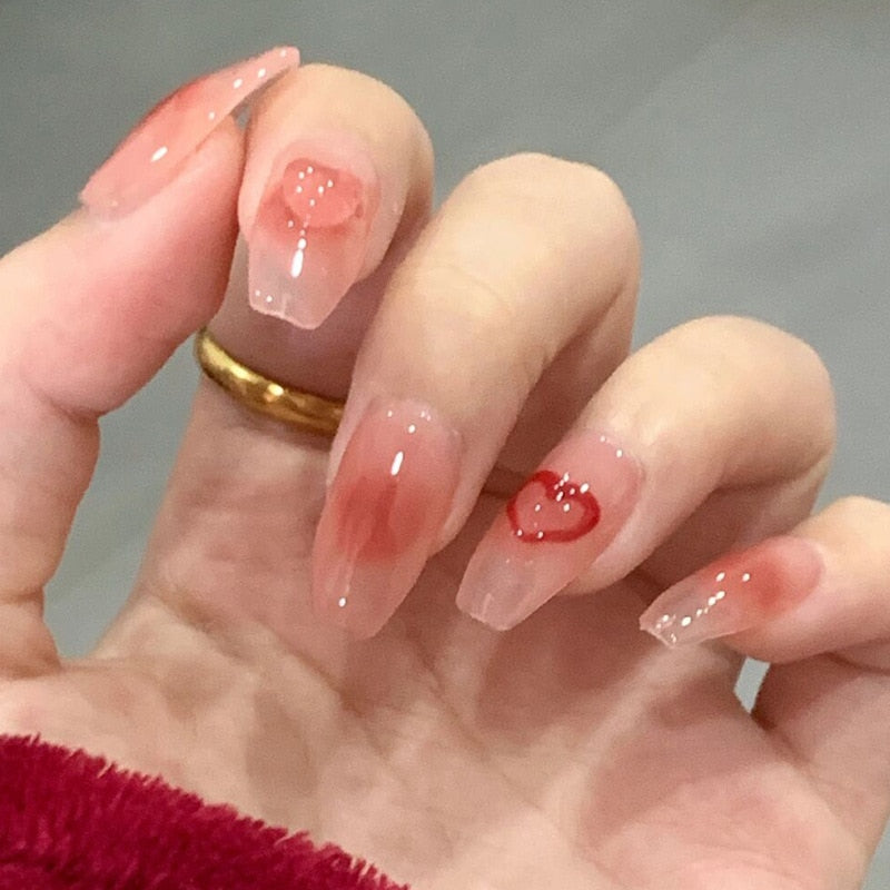 Coquette Gradient Press On Nails