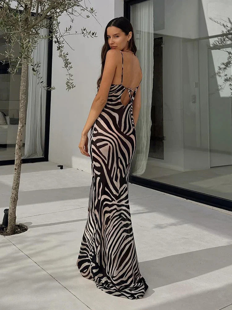  'Zebra' Dress -  - DYAVOR® 