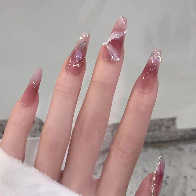 Ballerina Press On Nails