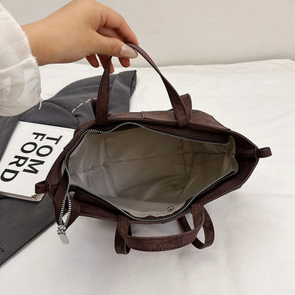 Luxury Mini Leather Crossbody Bag – Retro Designer Shoulder Handbag