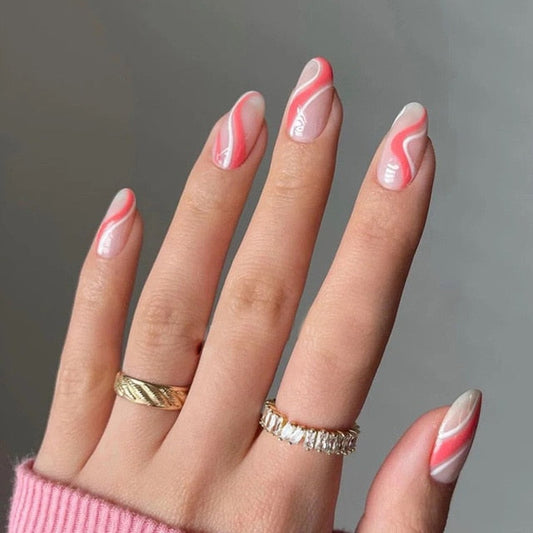  Summer Vibes Press On Nails -  - DYAVOR® 