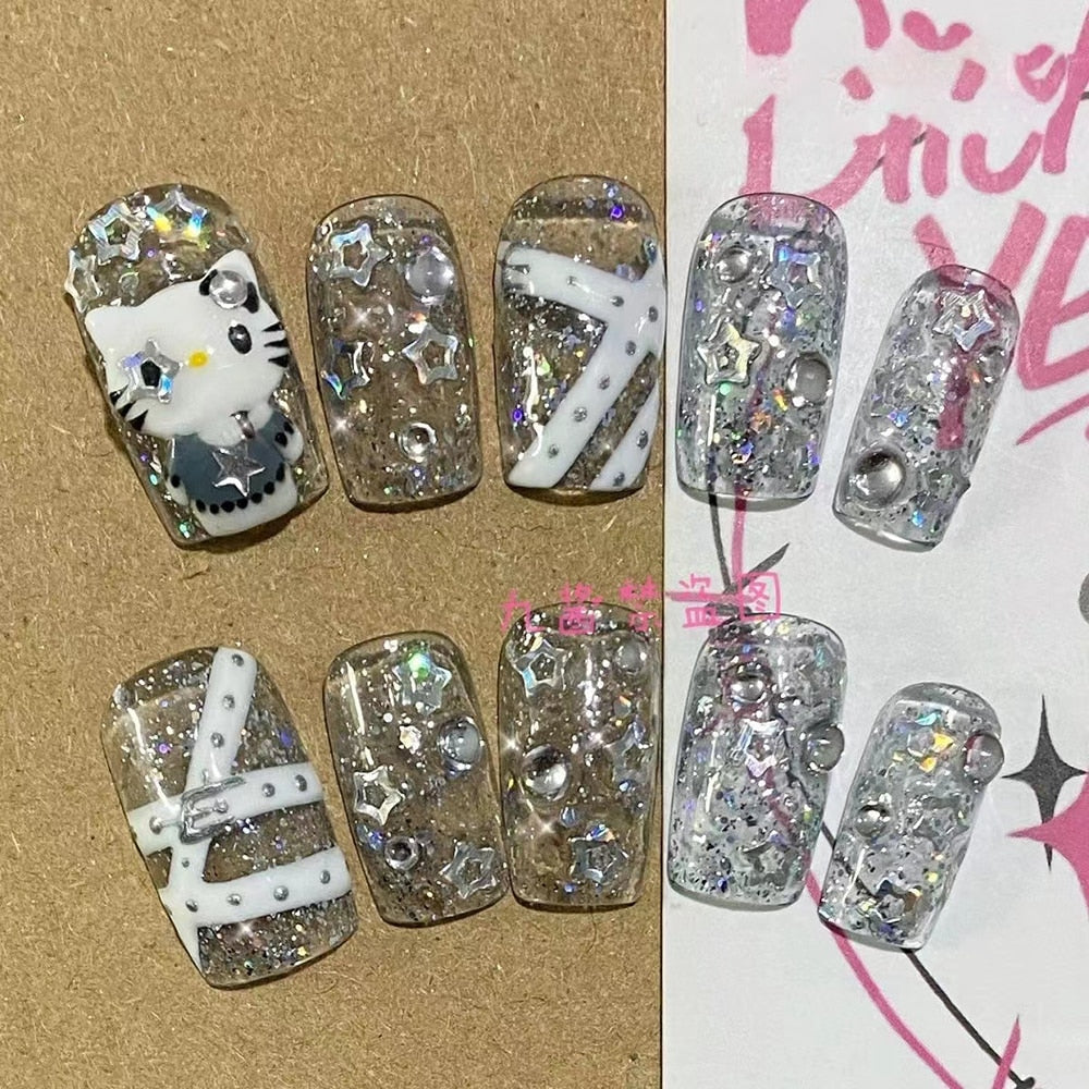  Hello Kitty Press On Nails -  - DYAVOR® 