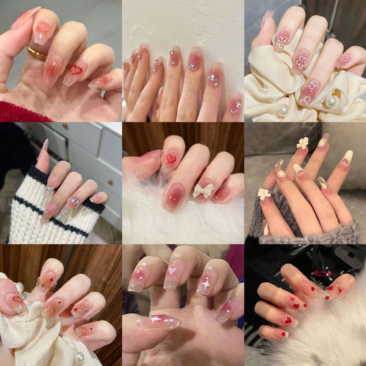  Coquette Gradient Press On Nails -  - DYAVOR® 