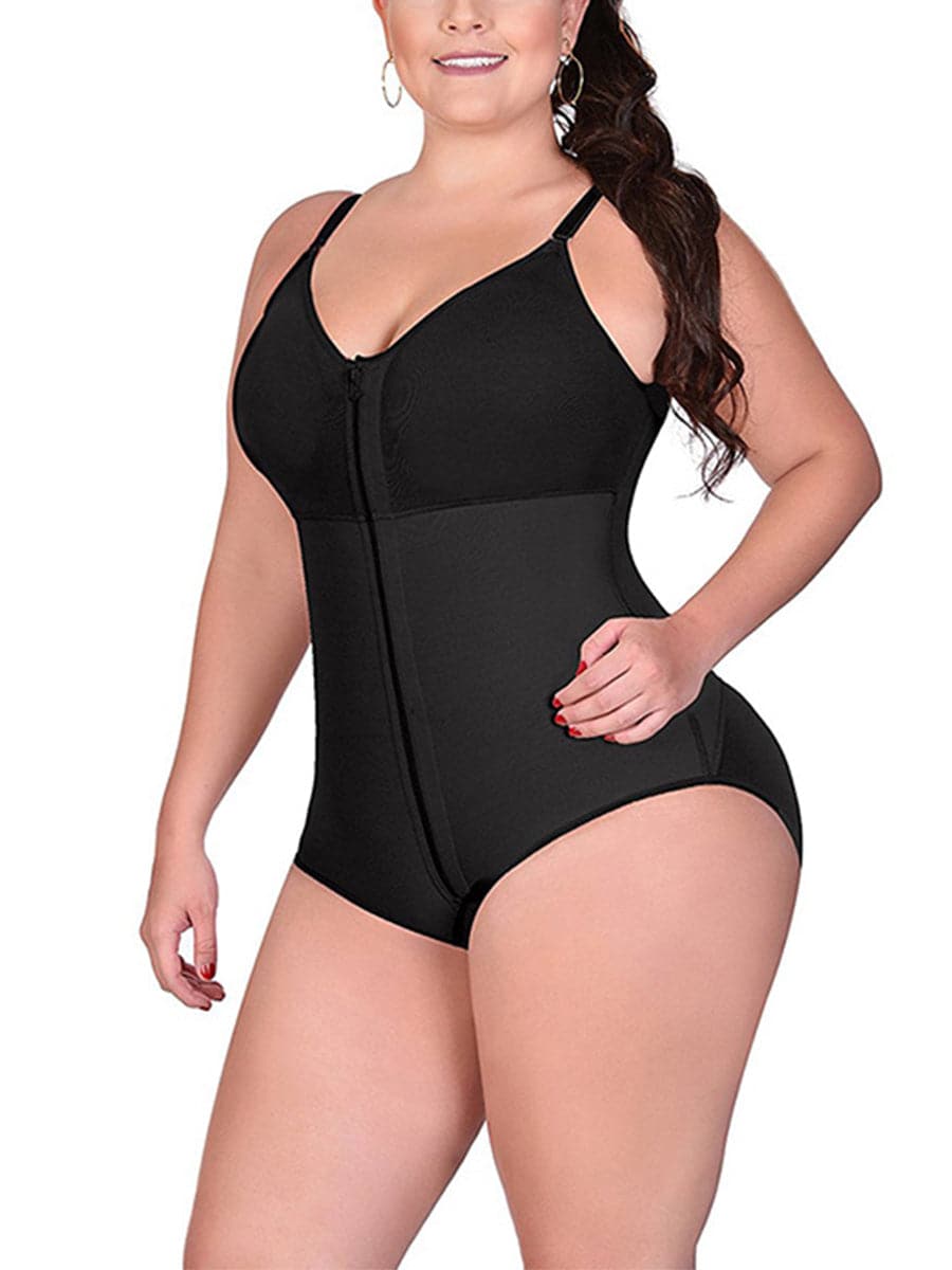 Solid Shapewear Bodysuit MSS10013