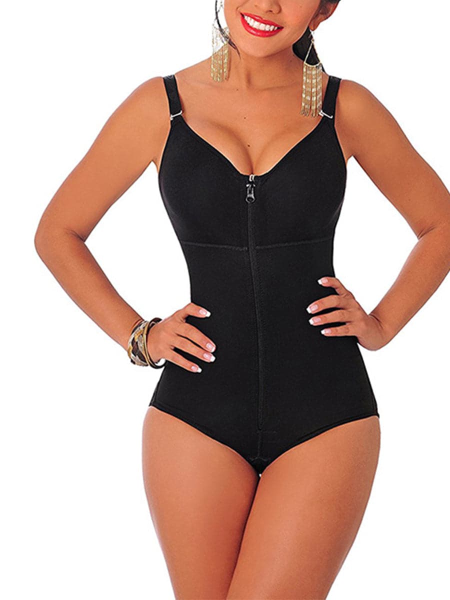 Solid Shapewear Bodysuit MSS10013