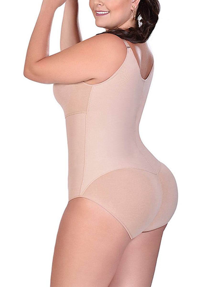 Solid Shapewear Bodysuit MSS10013