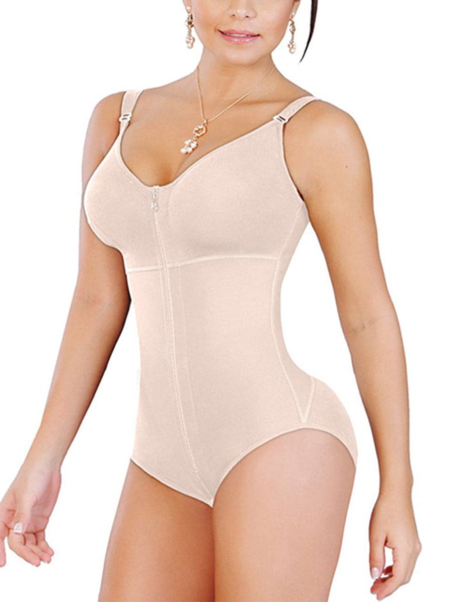 Solid Shapewear Bodysuit MSS10013