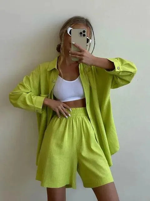  Ladies Set with Blouse and Pants - 05/112024 1 - DYAVOR® 