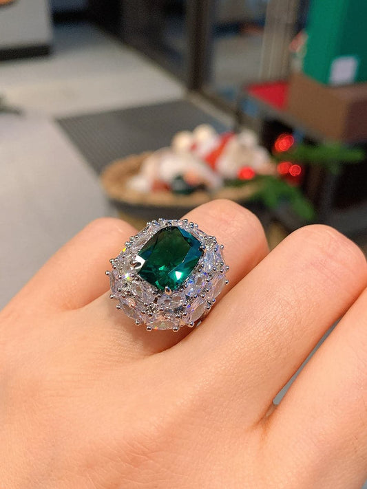  Vintage Simulation Color Treasure Style Ring MSR110804 - Rings - DYAVOR® 