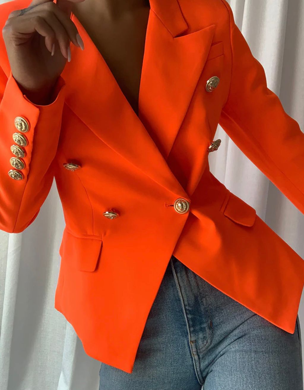  'Leosoxs' Red Blazer -  - DYAVOR® 