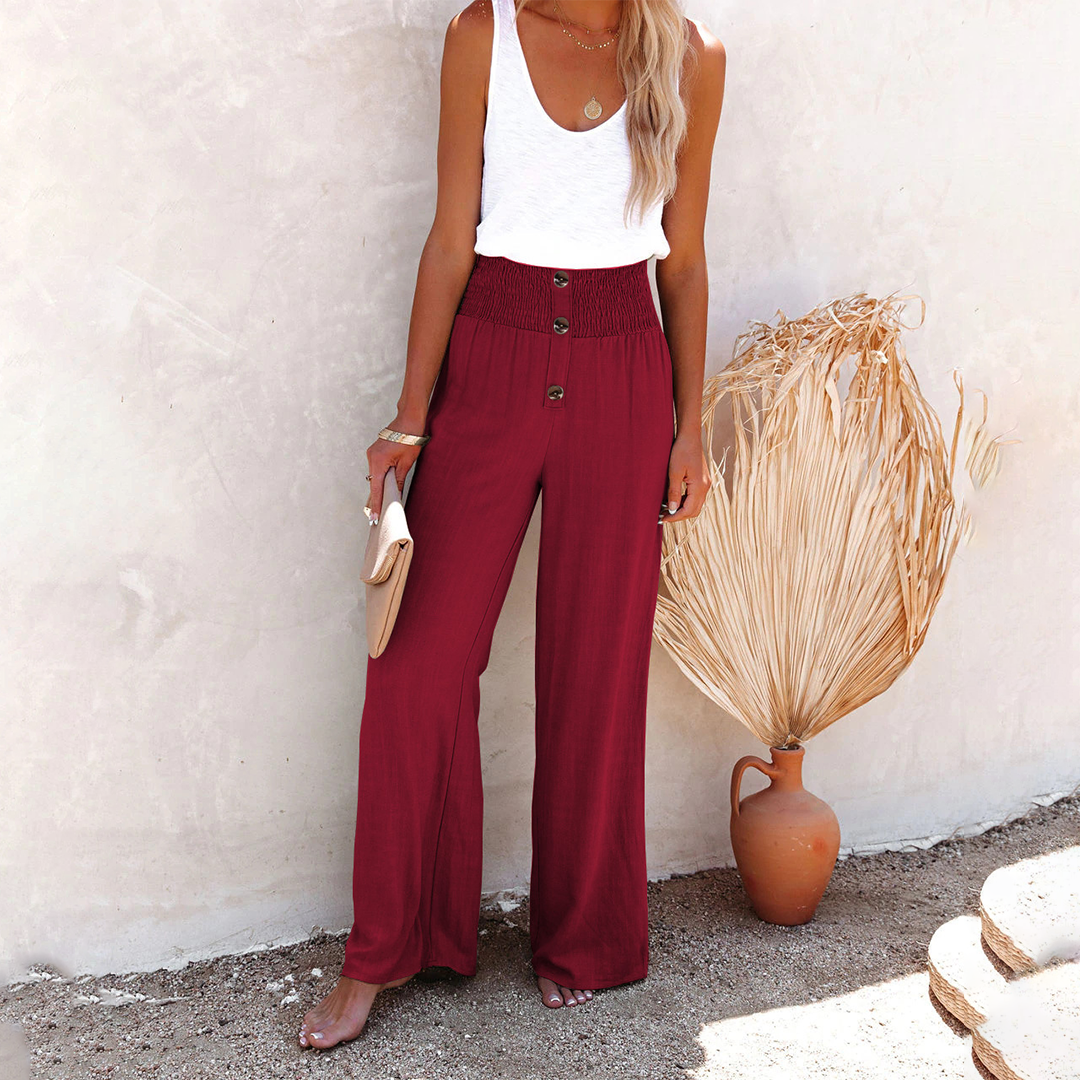  Nathalie - Casual high waist pants - 07/112024 2 - DYAVOR® 