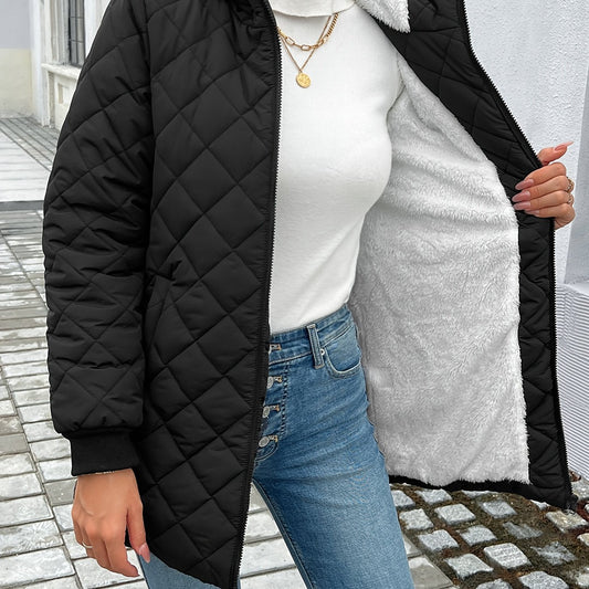  Romy | Quilted zippered puffy jacket - 07/112024 1 - DYAVOR® 