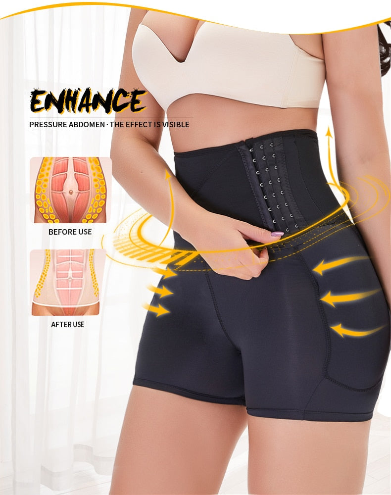 Women's Waist Trainer Binder Strap Body Shaper Slimming Butt Lifter