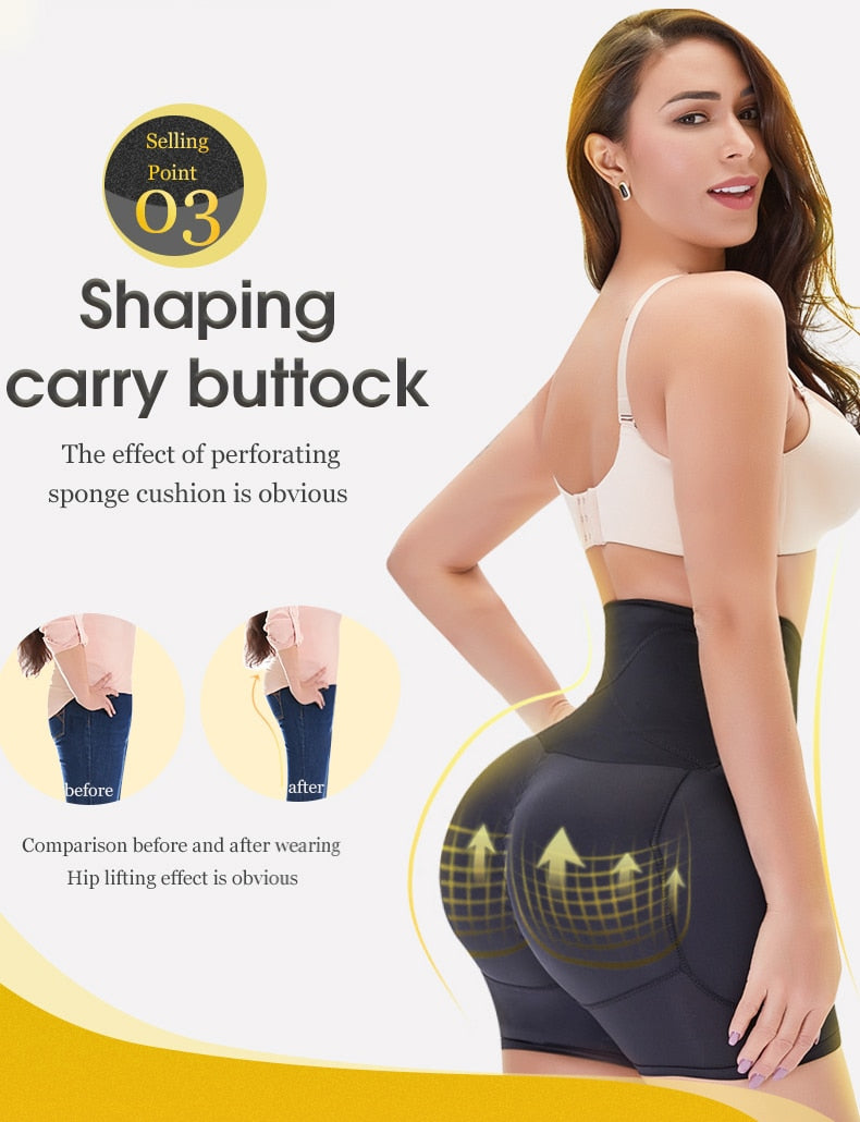 Women's Waist Trainer Binder Strap Body Shaper Slimming Butt Lifter