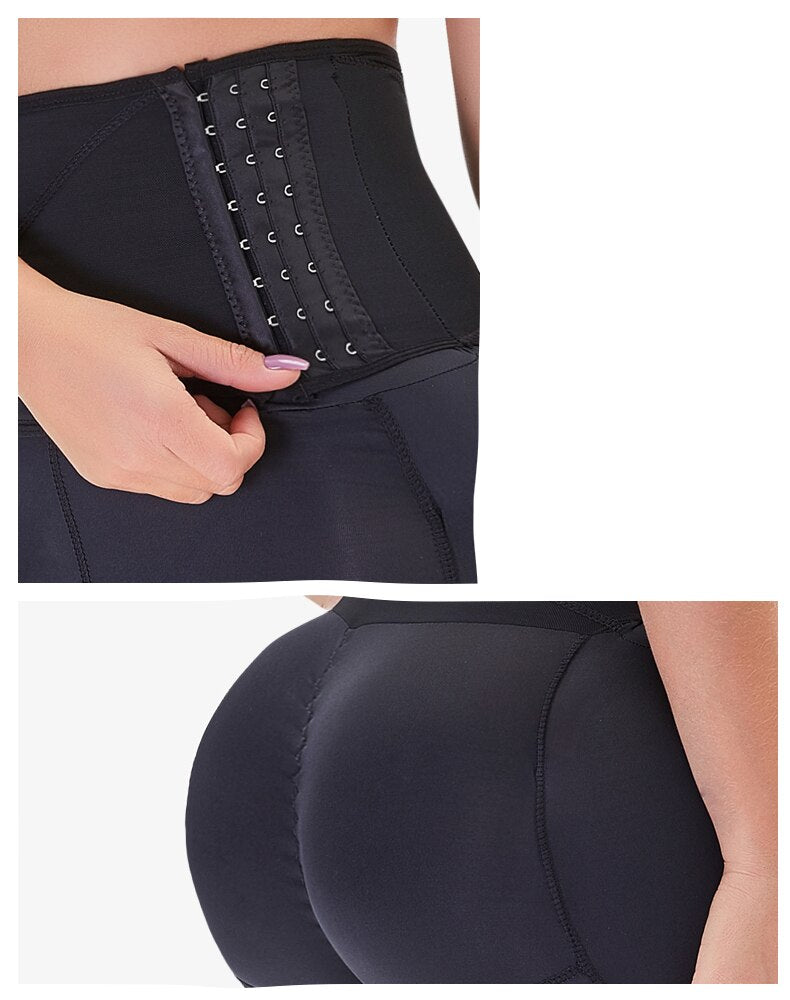 Women's Waist Trainer Binder Strap Body Shaper Slimming Butt Lifter