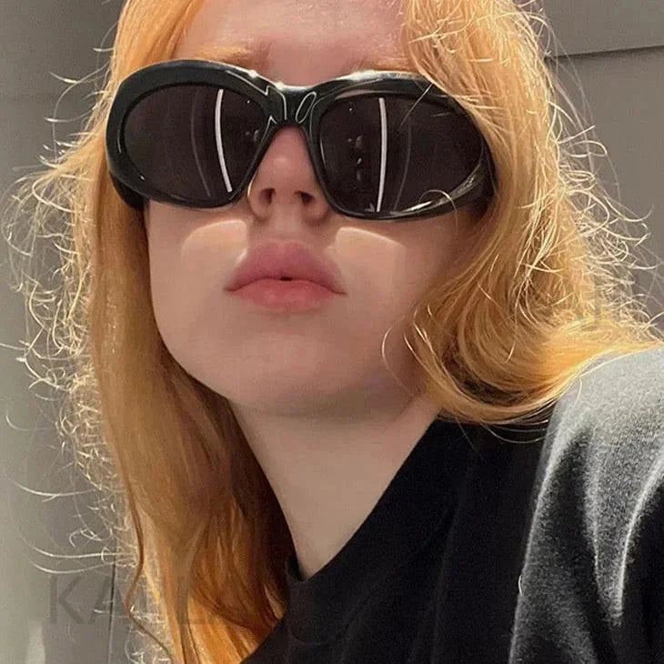  Women's Luxury Sport Punk Style Wrap-Around UV400 Eyewear Sunglasses - Women Sunglasses - DYAVOR® 