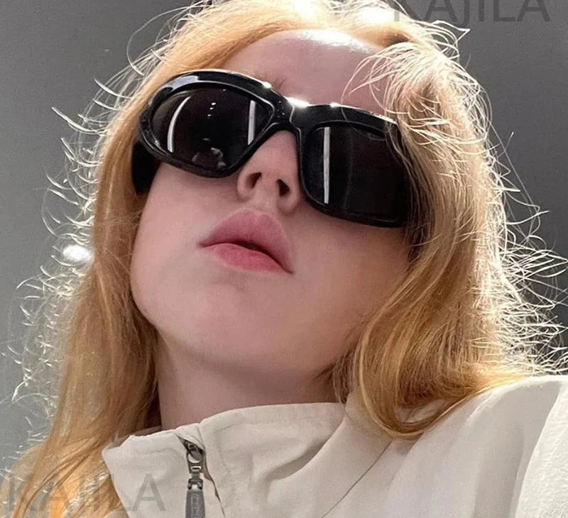  Women's Luxury Sport Punk Style Wrap-Around UV400 Eyewear Sunglasses - Women Sunglasses - DYAVOR® 