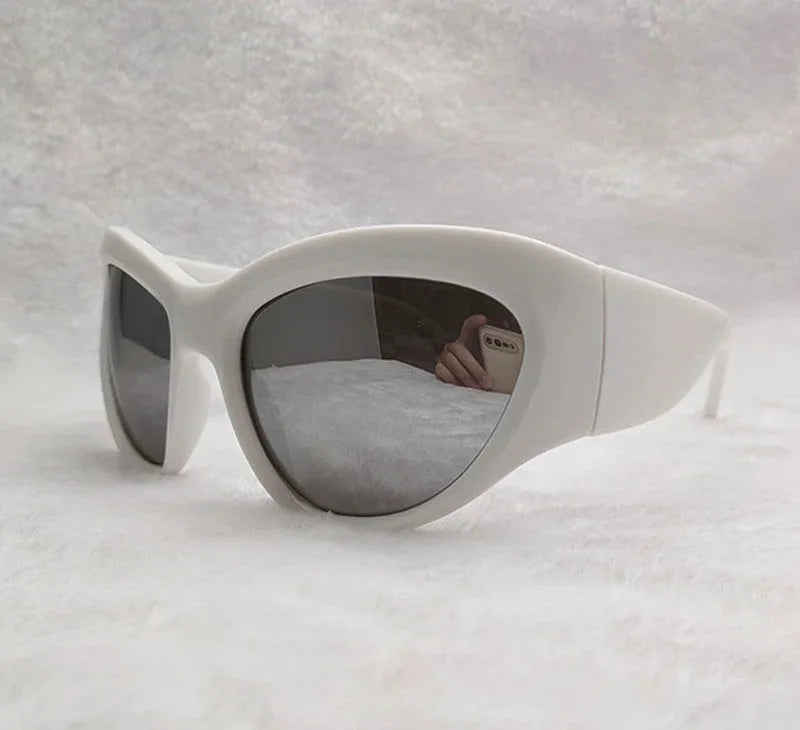  Women's Luxury Sport Punk Style Wrap-Around UV400 Eyewear Sunglasses - Women Sunglasses - DYAVOR® 