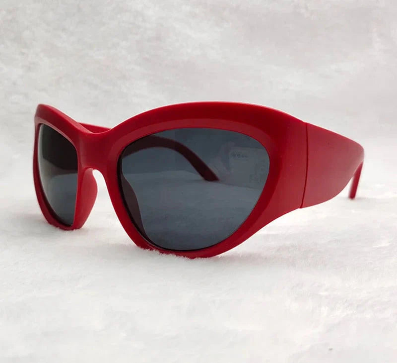  Women's Luxury Sport Punk Style Wrap-Around UV400 Eyewear Sunglasses - Women Sunglasses - DYAVOR® 