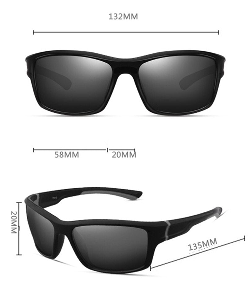  Unisex UV400 Cycling Sports Hiking Fishing Running Goggles Sunglasses - Unisex Sunglasses - DYAVOR® 