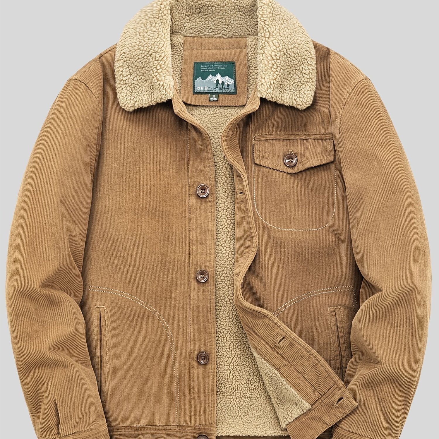  Sven | Warm fleece button jacket - 07/112024 1 - DYAVOR® 