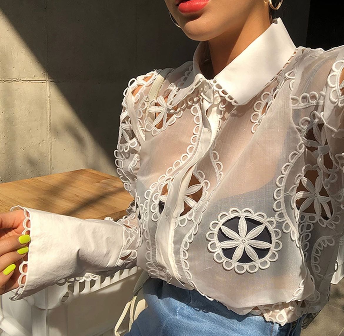  'Rhoda' Blouse -  - DYAVOR® 
