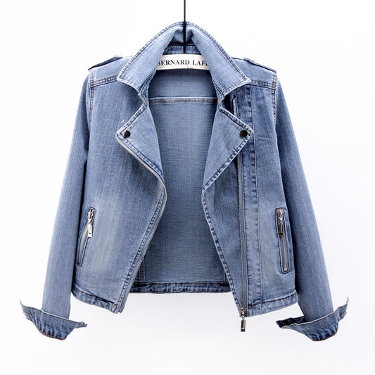  Washed denim jacket for women - Aerin - 26/102024 1 - DYAVOR® 