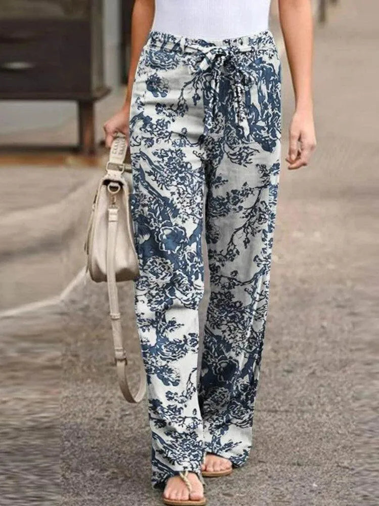  Wide Leg Pants - Casual Chic - Premium Cotton Blend - Perfect for Summer - 05/112024 1 - DYAVOR® 