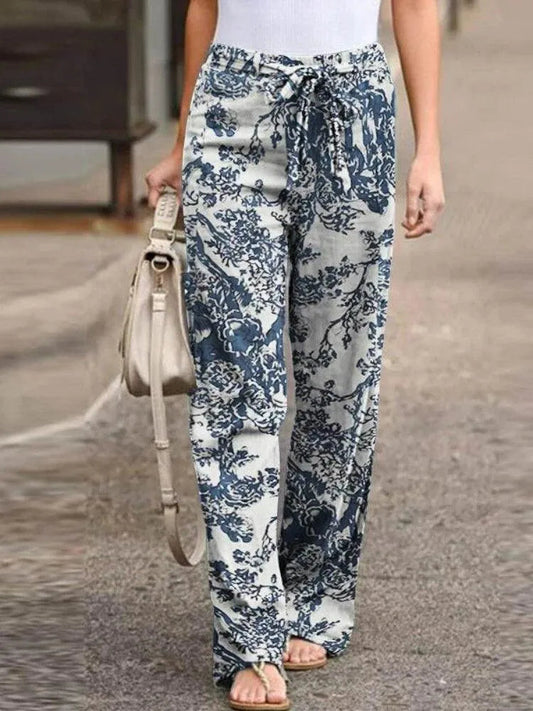  Wide Leg Pants - Casual Chic - Premium Cotton Blend - Perfect for Summer - 05/112024 1 - DYAVOR® 
