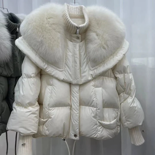  Warm winter fur jacket for women - Lien - 26/102024 1 - DYAVOR® 
