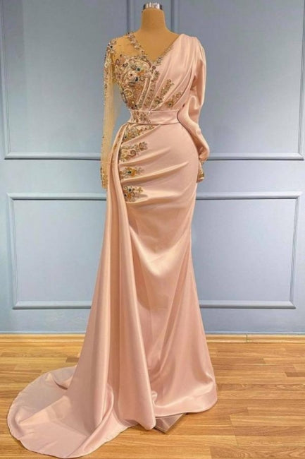 Evening Dresses Long With Sleeves Prom dresses in glitter - Prom Dresses - DYAVOR® 