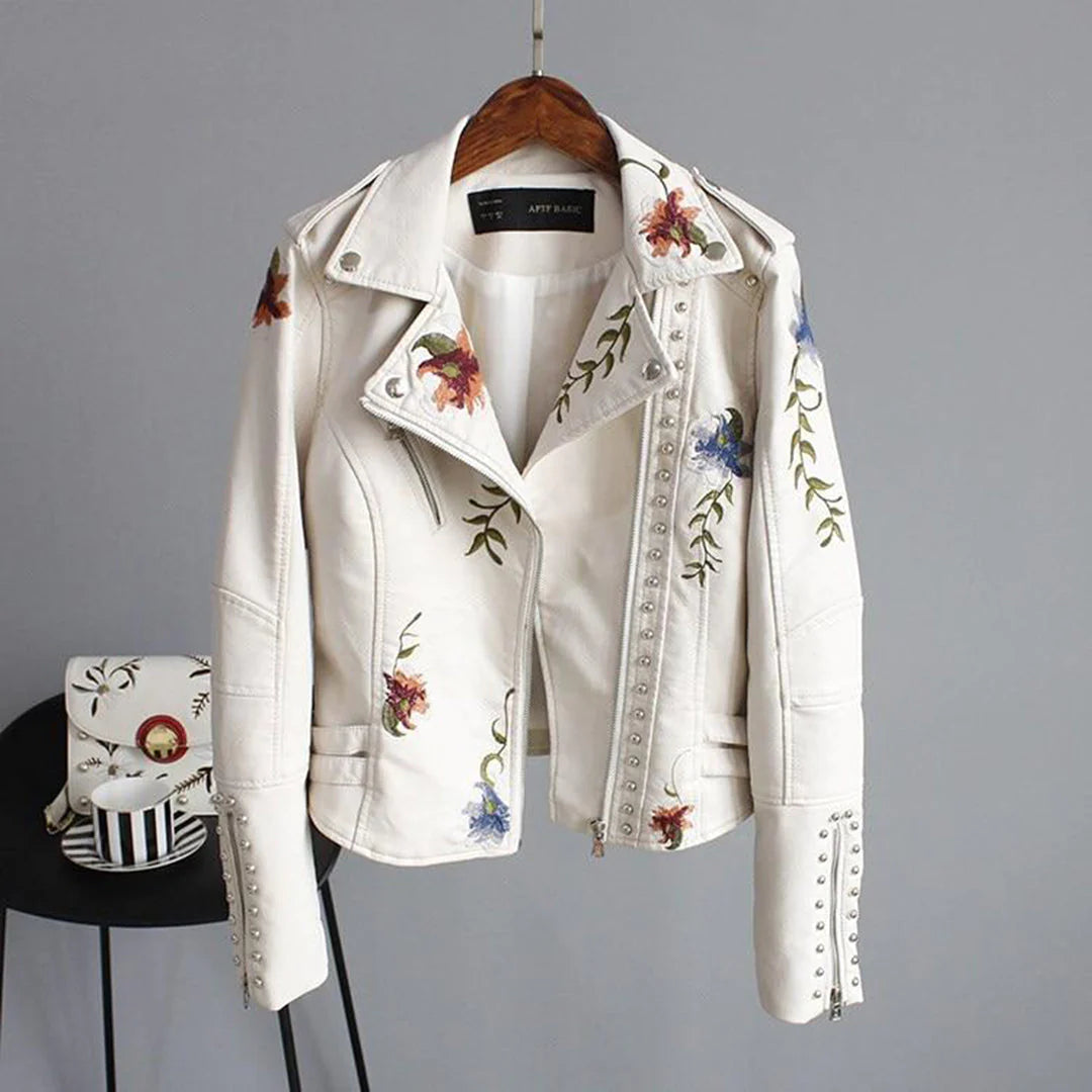  Alison - jacket with floral pattern for women -  - DYAVOR® 