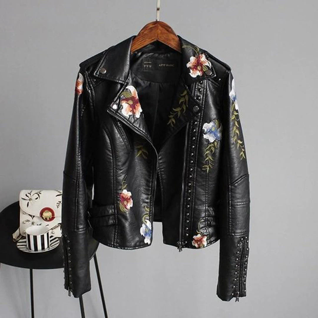  Alison - jacket with floral pattern for women -  - DYAVOR® 