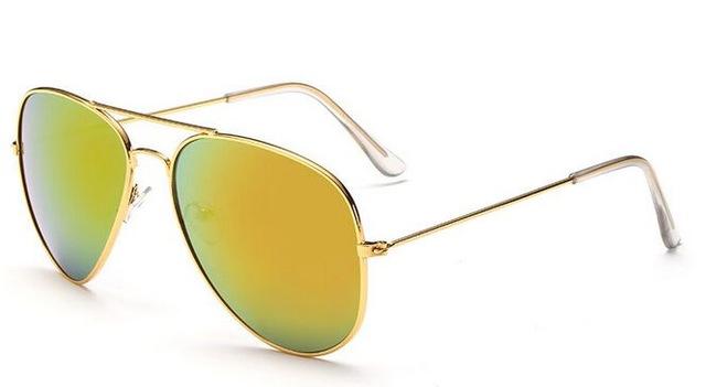  Fashion Pilot Style Aviator Mirrored Sunglasses for Women - Women Sunglasses - DYAVOR® 