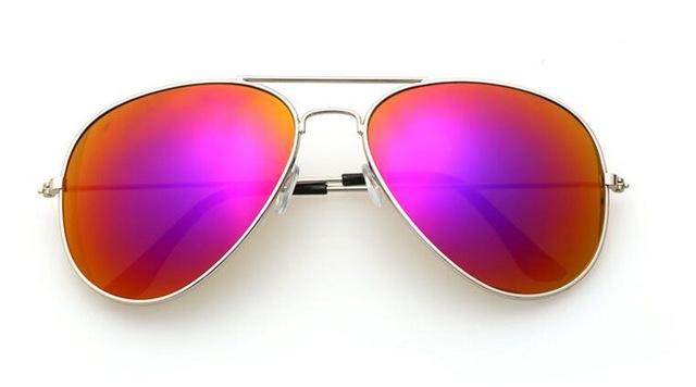  Fashion Pilot Style Aviator Mirrored Sunglasses for Women - Women Sunglasses - DYAVOR® 