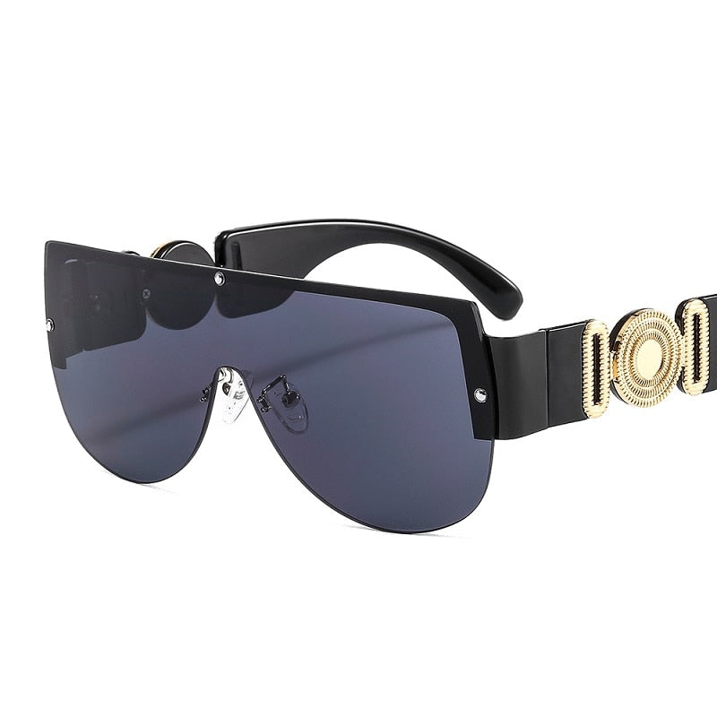  Unisex's Fashion Leopard Luxury Gradients Shield Goggle Sunglasses - Unisex Sunglasses - DYAVOR® 