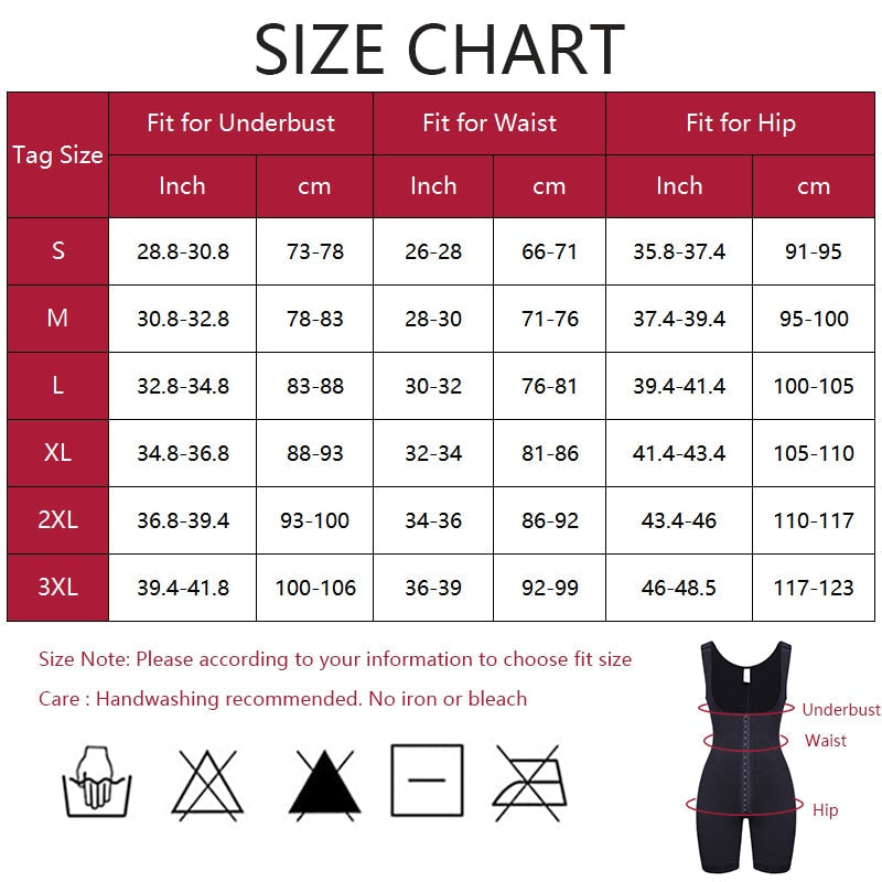  Women's High Compression Post-Surgical Belly Underbust Slimming Bodysuit - Slimmers - DYAVOR® 