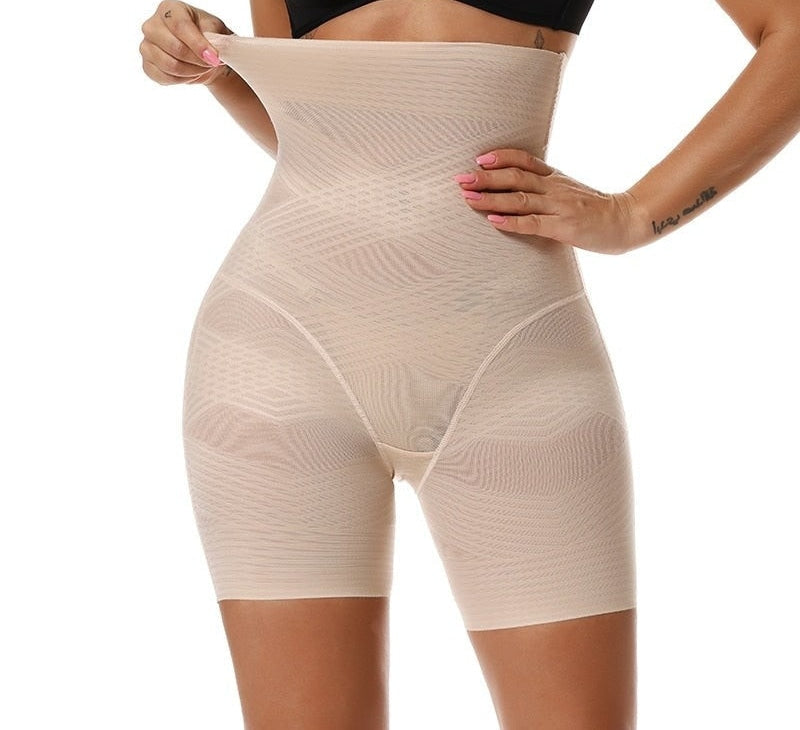 Women's High Waist Butt Lifter Thigh Tummy Control Slimming Shapewear