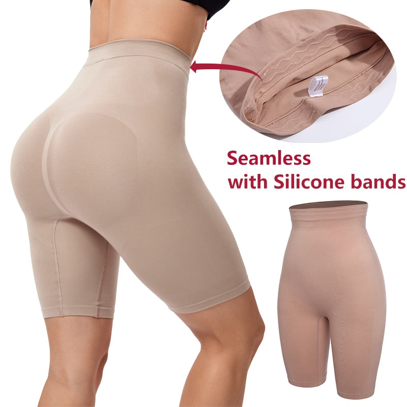 Women's High Waist Seamless Butt Lifter Tummy Control Slimmers Shapewear