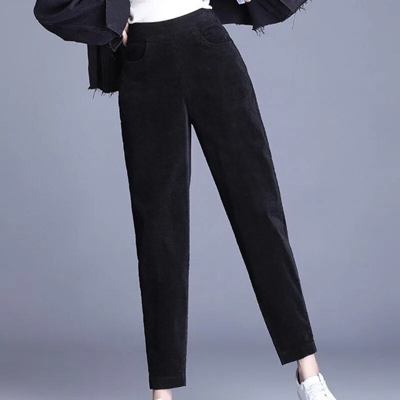  Elise - Women's Corduroy Warm Pants - 07/112024 3 - DYAVOR® 