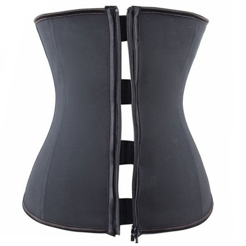 Steel Boned Modeling Girdle Belt Waist Trainer Tummy Control Body Shaper