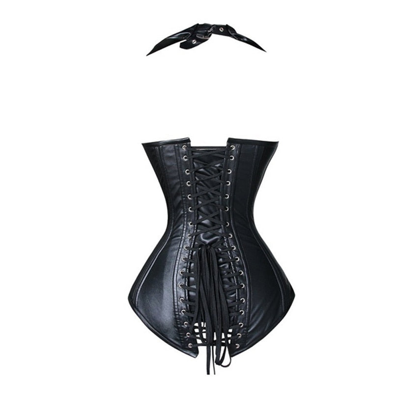  Steampunk Solid Sexy Overbust Armor Waist Trainer Corset Bustiers Slimmers - Slimmers - DYAVOR® 