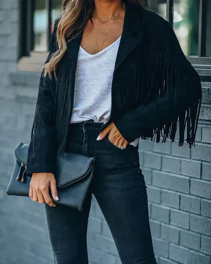 Kendra Fringe Coat | Trendy & Eye-catching