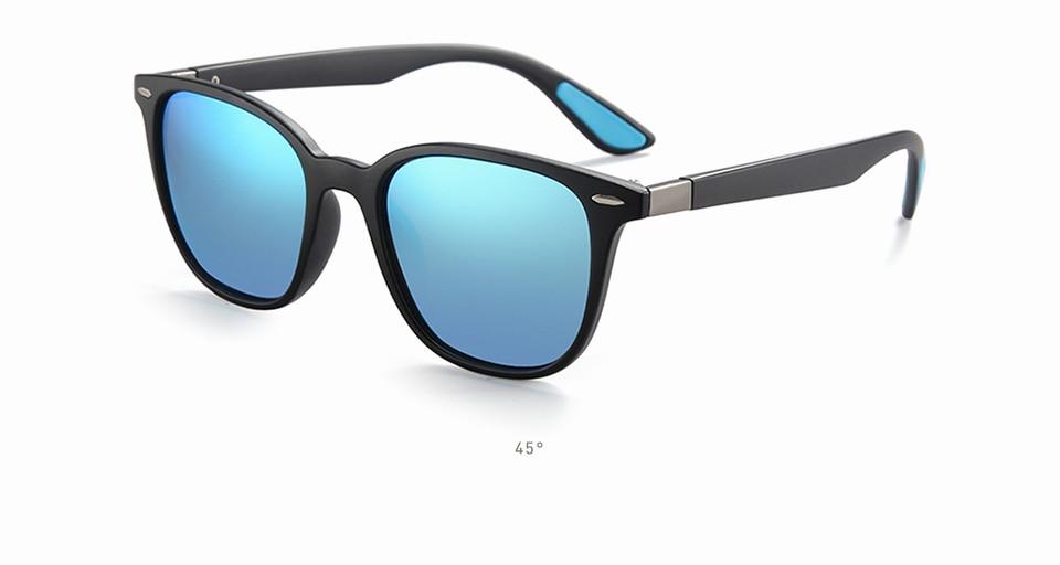  Men and Women Classic Design Polarized Square Frame Sungasses - Unisex Sunglasses - DYAVOR® 