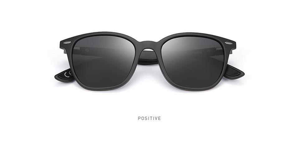  Men and Women Classic Design Polarized Square Frame Sungasses - Unisex Sunglasses - DYAVOR® 