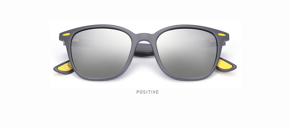  Men and Women Classic Design Polarized Square Frame Sungasses - Unisex Sunglasses - DYAVOR® 