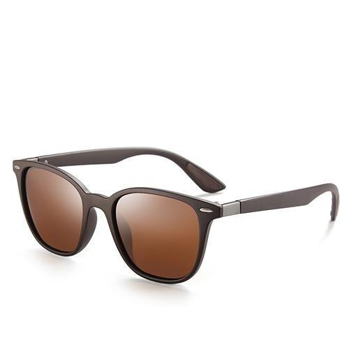 Men and Women Classic Design Polarized Square Frame Sungasses - Unisex Sunglasses - DYAVOR® 