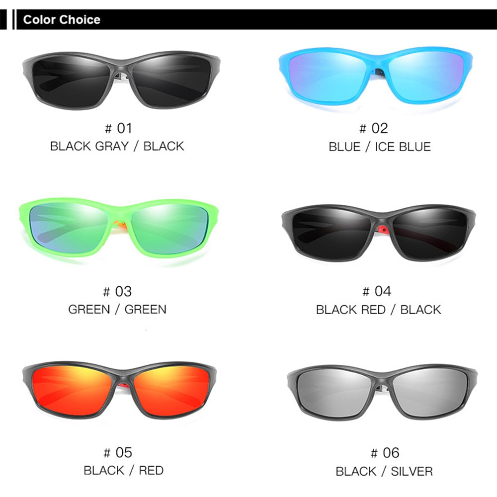  Men and Women Fashion Cycling Polarized UV400 Fishing Sunglasses - Unisex Sunglasses - DYAVOR® 