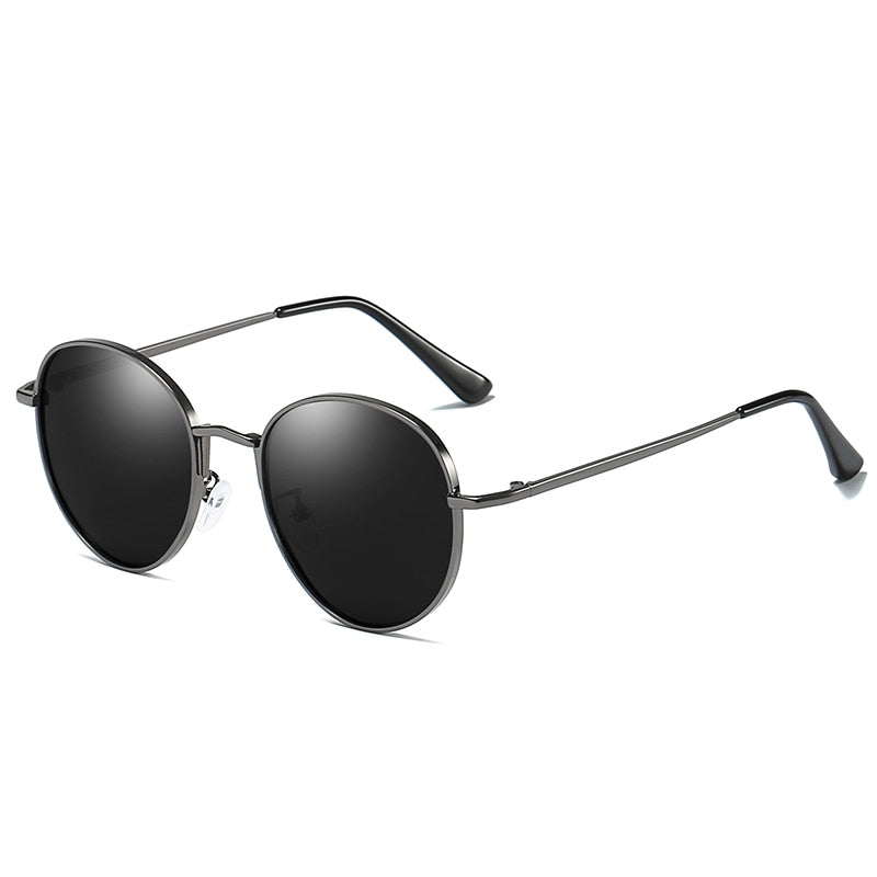  Unisex Vintage Polarized Anti Glare UV400 Round Eyewear Sunglasses - Unisex Sunglasses - DYAVOR® 
