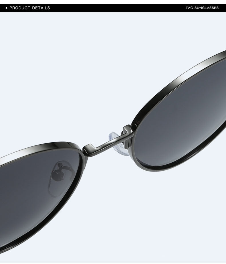  Unisex Vintage Polarized Anti Glare UV400 Round Eyewear Sunglasses - Unisex Sunglasses - DYAVOR® 